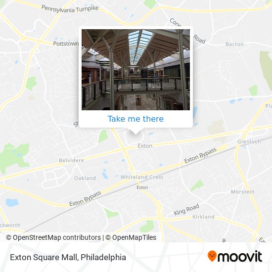 Exton Square Mall map