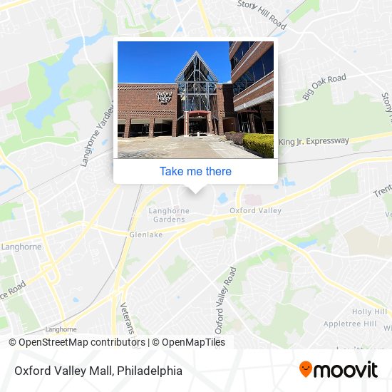 Oxford Valley Mall map