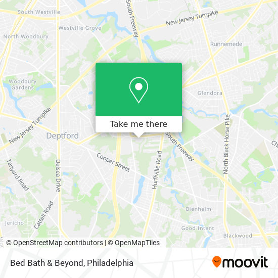 Bed Bath & Beyond map