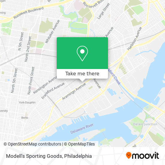 Modell's Sporting Goods map