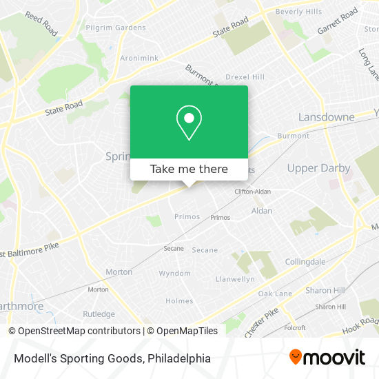 Mapa de Modell's Sporting Goods