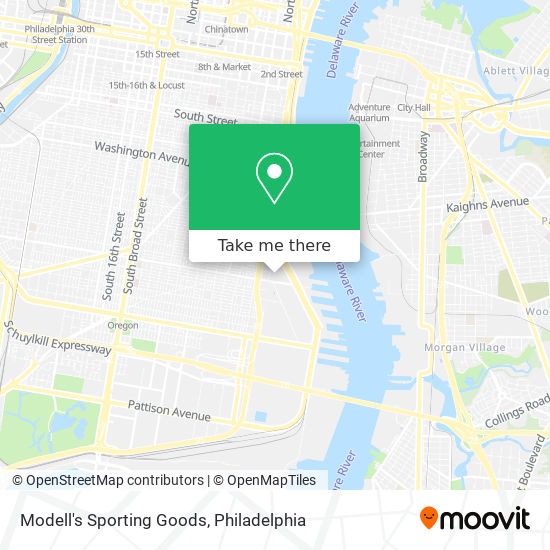 Modell's Sporting Goods map