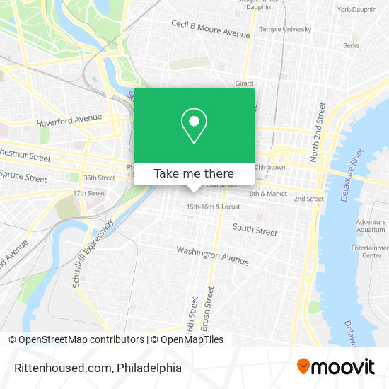 Mapa de Rittenhoused.com