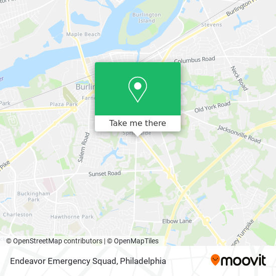 Mapa de Endeavor Emergency Squad
