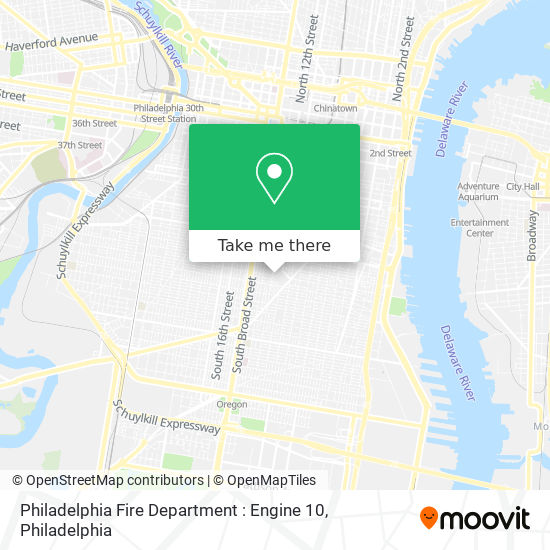 Philadelphia Fire Department : Engine 10 map