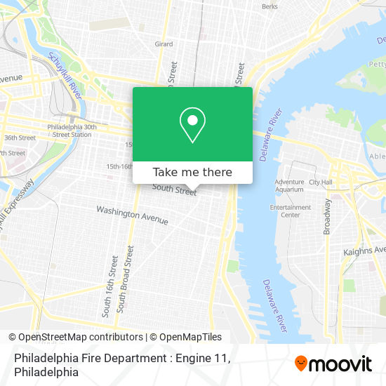 Philadelphia Fire Department : Engine 11 map