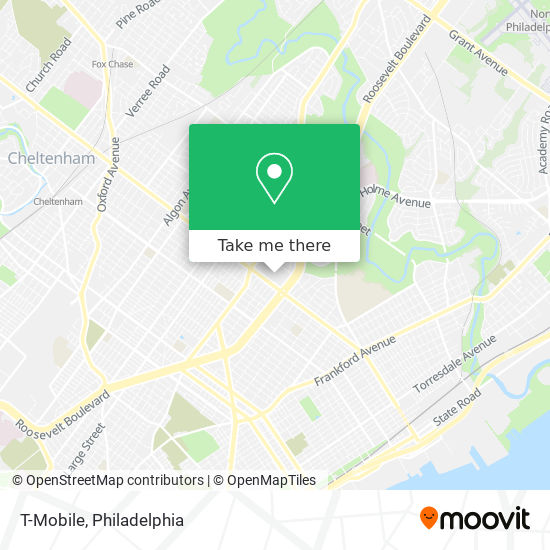 T-Mobile map