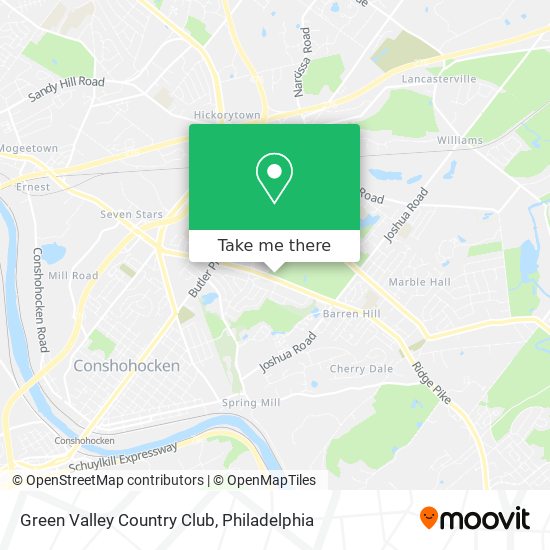Mapa de Green Valley Country Club