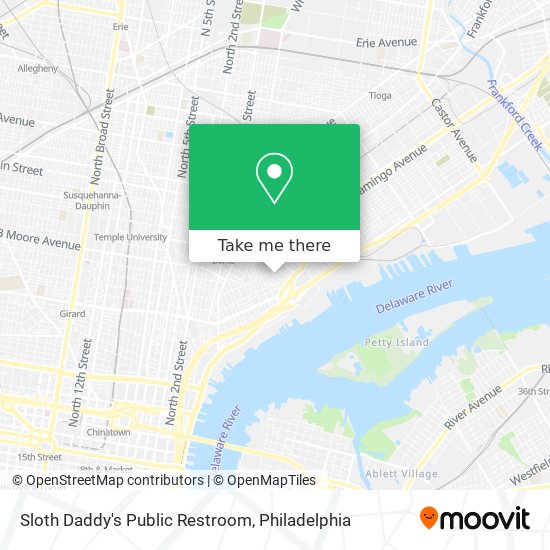 Mapa de Sloth Daddy's Public Restroom
