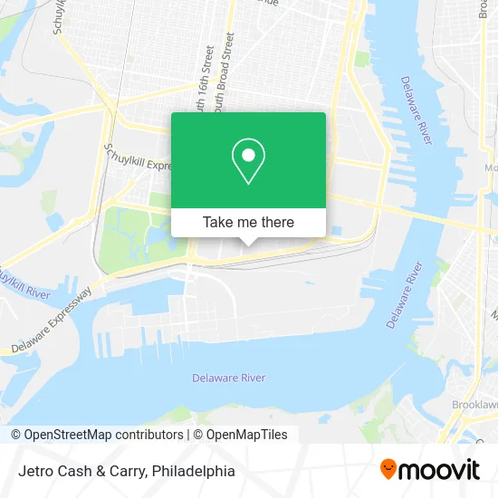 Jetro Cash & Carry map