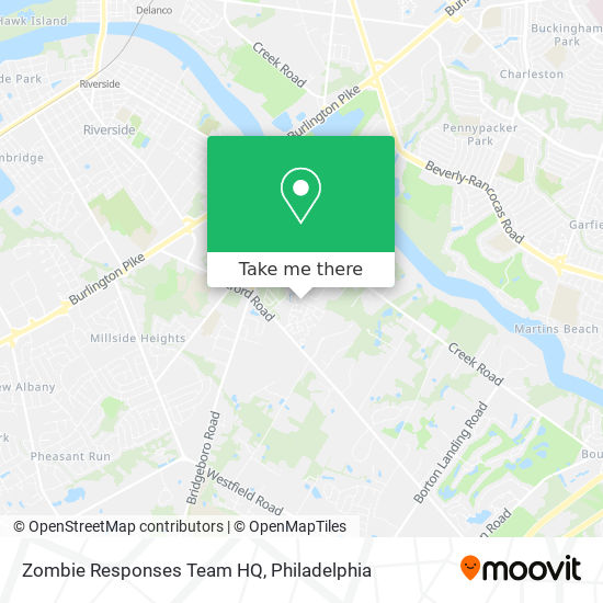 Zombie Responses Team HQ map