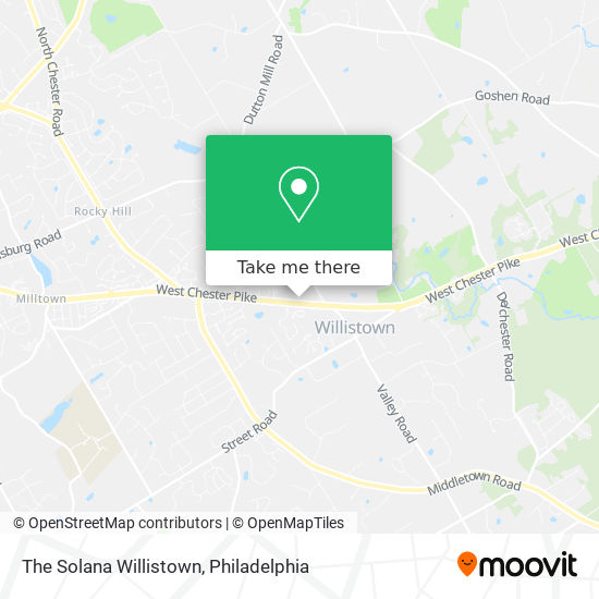 The Solana Willistown map