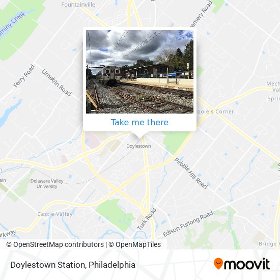 Doylestown Station map