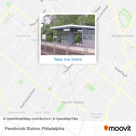 Mapa de Pennbrook Station