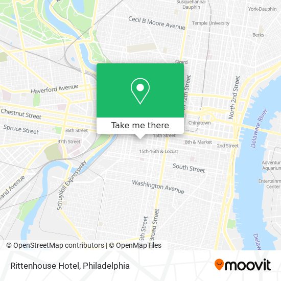 Mapa de Rittenhouse Hotel