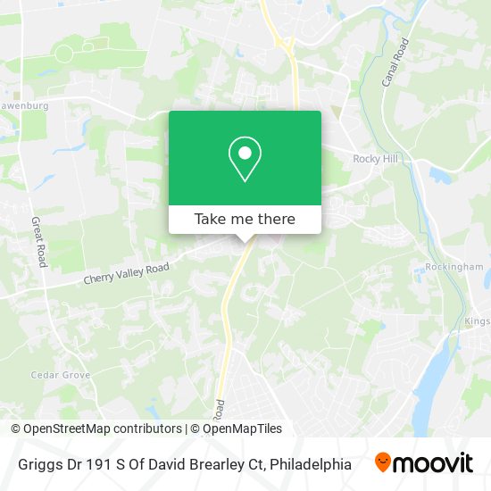 Mapa de Griggs Dr 191 S Of David Brearley Ct