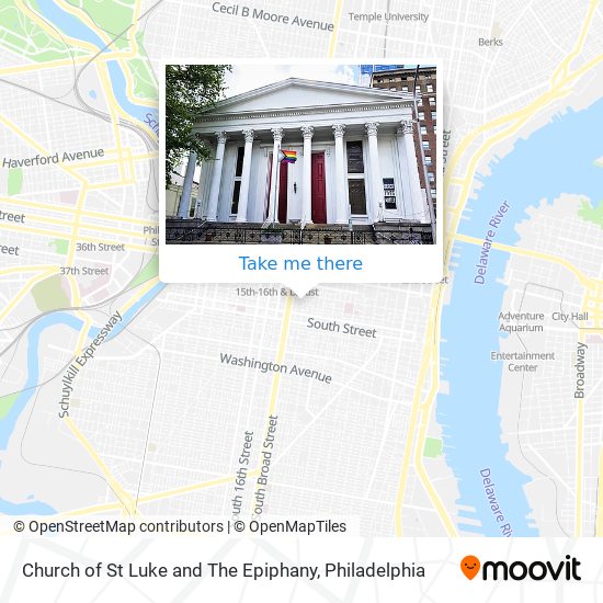 Church of St Luke and The Epiphany map