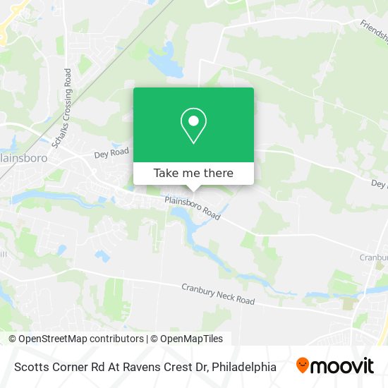 Scotts Corner Rd At Ravens Crest Dr map