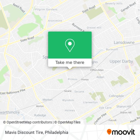 Mavis Discount Tire map