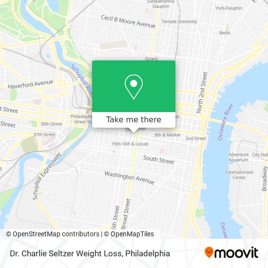 Dr. Charlie Seltzer Weight Loss map