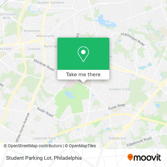 Mapa de Student Parking Lot