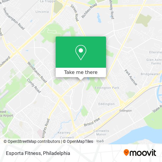 Esporta Fitness map