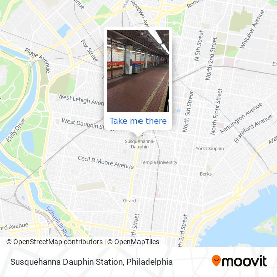 Mapa de Susquehanna Dauphin Station