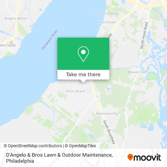 D'Angelo & Bros Lawn & Outdoor Maintenance map