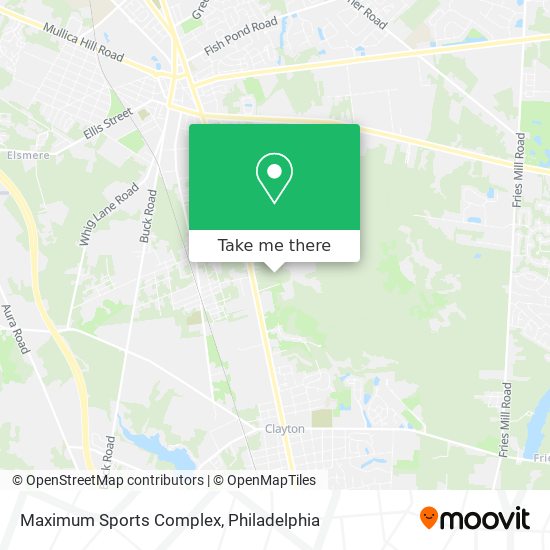 Mapa de Maximum Sports Complex