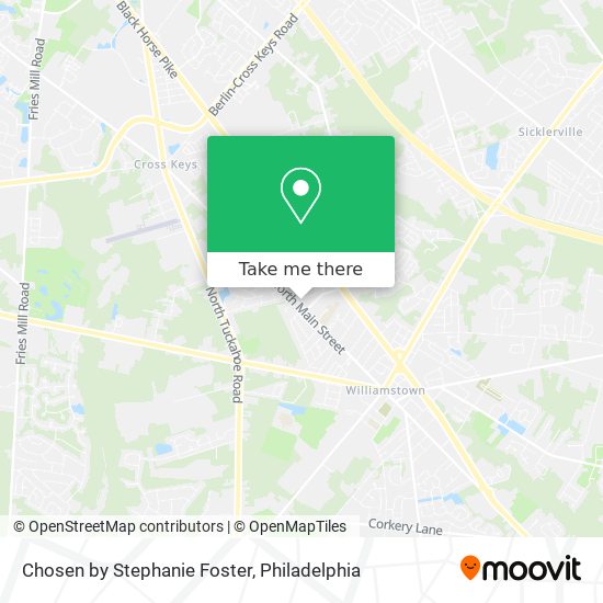 Mapa de Chosen by Stephanie Foster