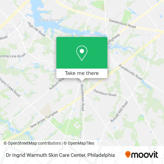 Dr Ingrid Warmuth Skin Care Center map