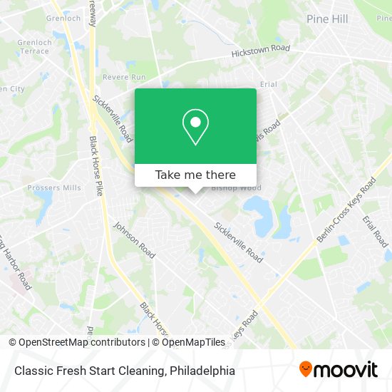 Mapa de Classic Fresh Start Cleaning