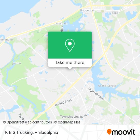 K B S Trucking map