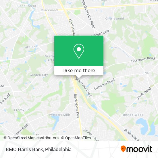 BMO Harris Bank map