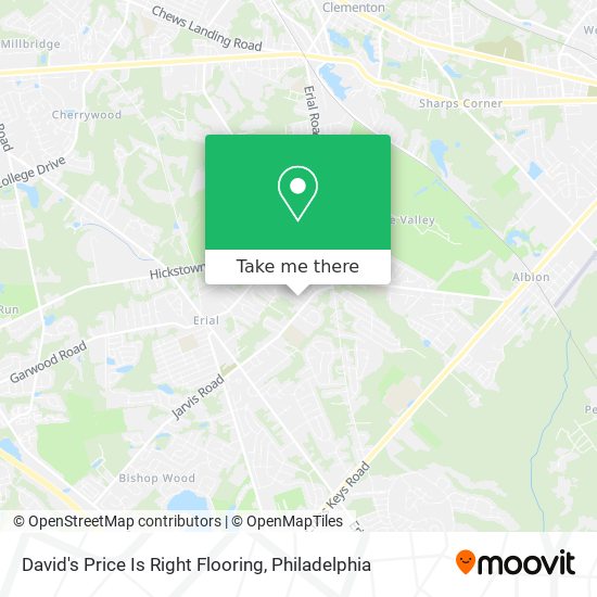 David's Price Is Right Flooring map