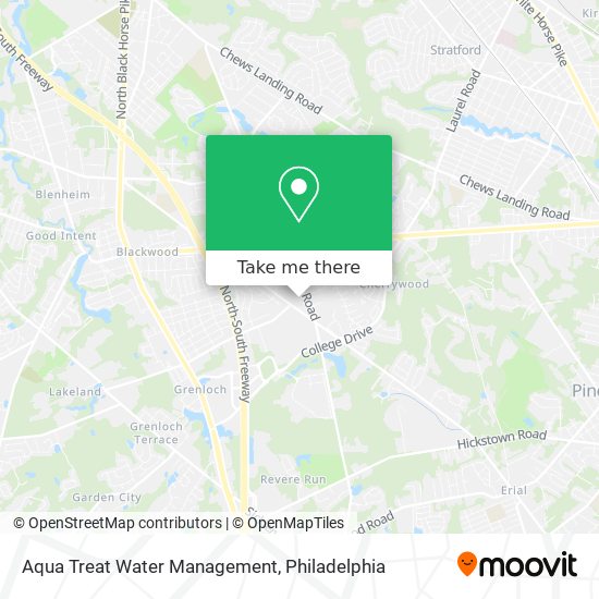 Aqua Treat Water Management map