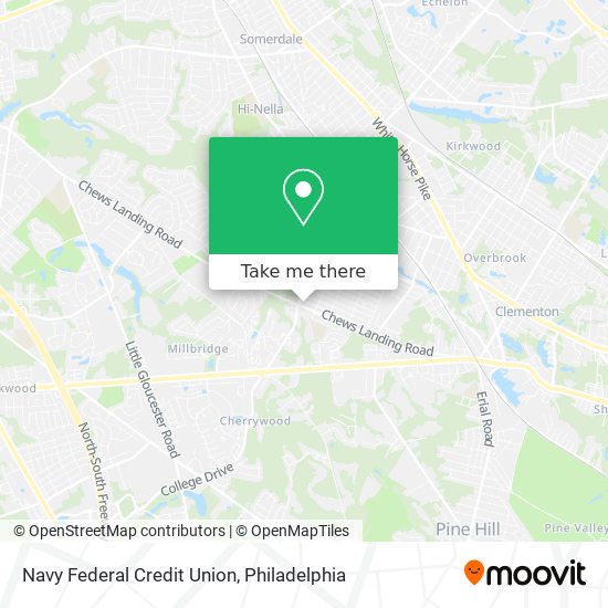 Navy Federal Credit Union map