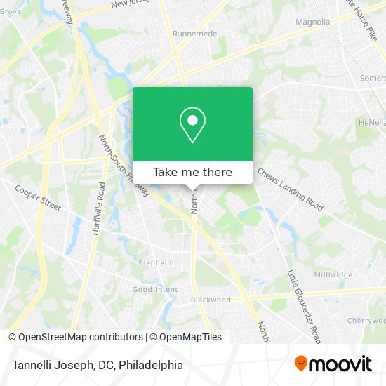 Mapa de Iannelli Joseph, DC