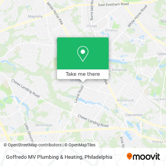 Goffredo MV Plumbing & Heating map