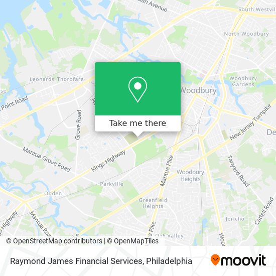 Raymond James Financial Services map