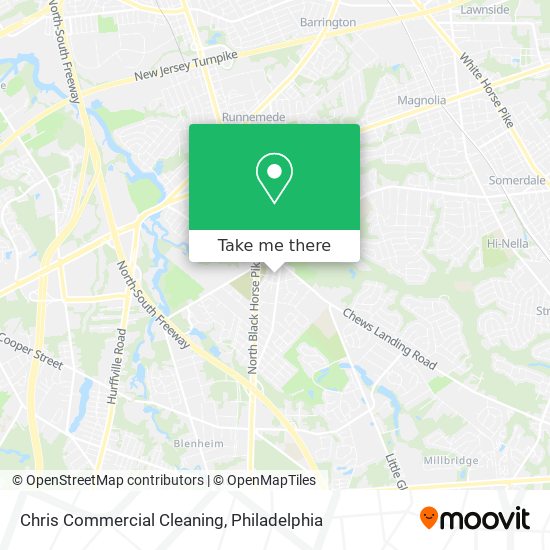 Mapa de Chris Commercial Cleaning