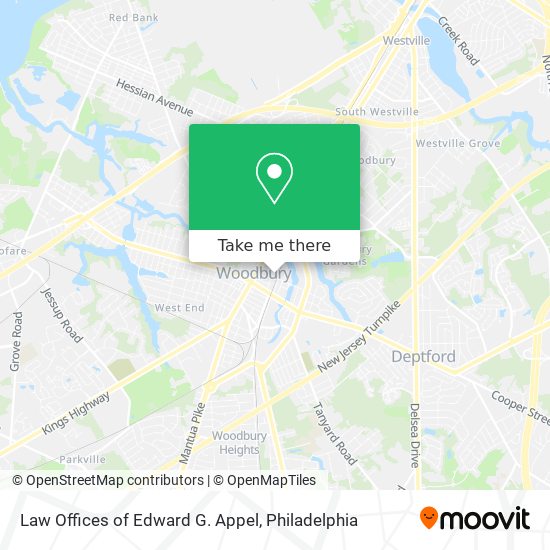 Law Offices of Edward G. Appel map