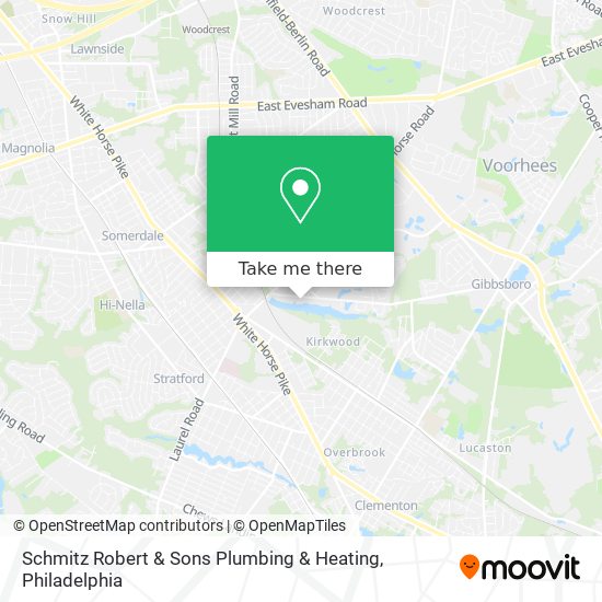 Mapa de Schmitz Robert & Sons Plumbing & Heating