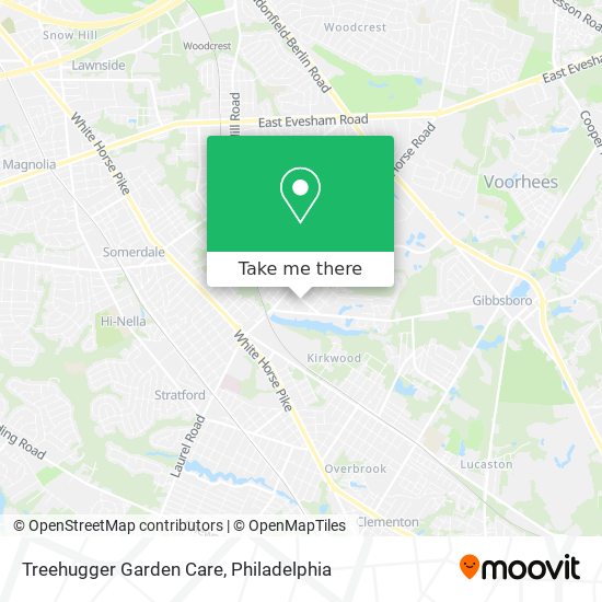 Treehugger Garden Care map