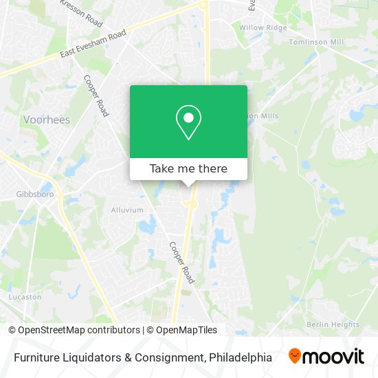 Furniture Liquidators & Consignment map