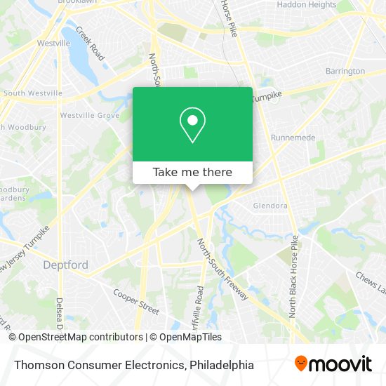 Mapa de Thomson Consumer Electronics