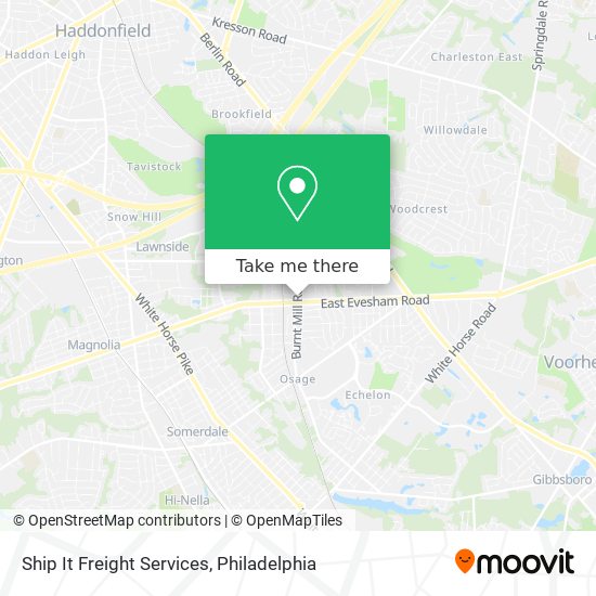 Ship It Freight Services map
