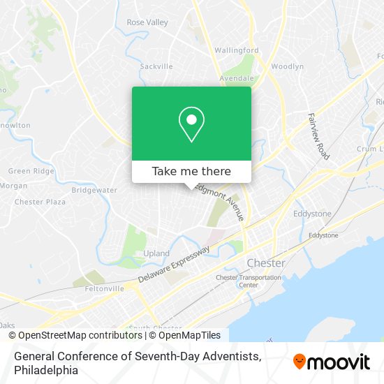 Mapa de General Conference of Seventh-Day Adventists