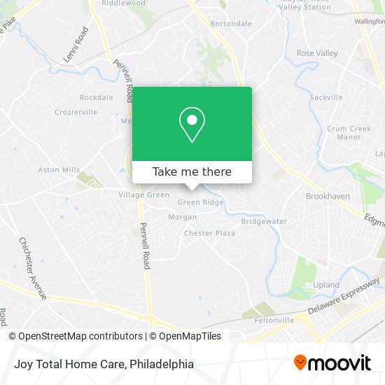 Joy Total Home Care map