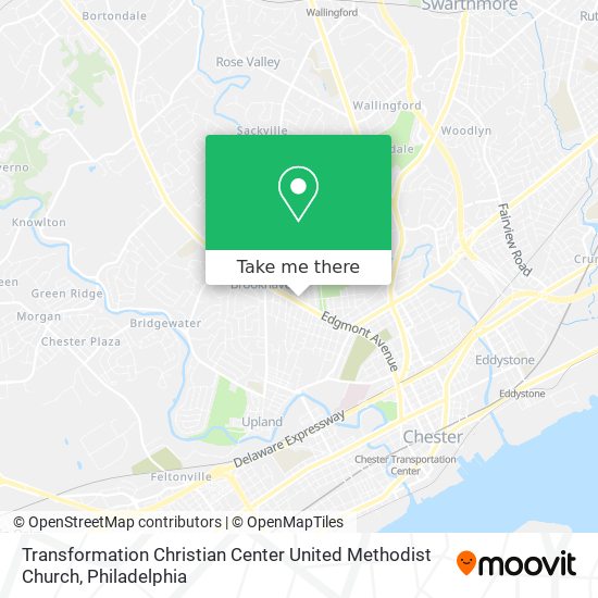 Transformation Christian Center United Methodist Church map
